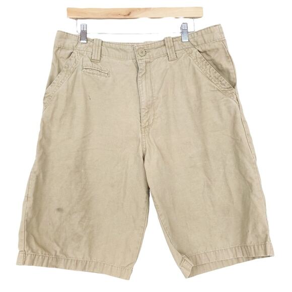 Timberland Tan Khaki Shorts Sz 33 - Picture 1 of 9